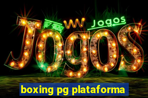 boxing pg plataforma